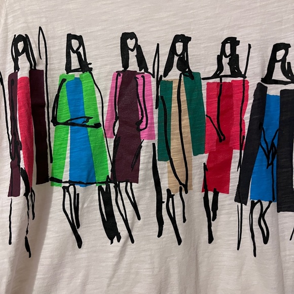 J Crew Tee Shirt Fashion - Picture 2 of 3